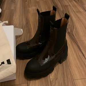 Ganni Mid-Chelsea Platform Boots